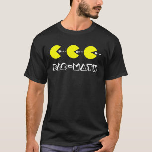 Nerdy Pac Mathematik Nom Retro Game Precalculus Ma T-Shirt