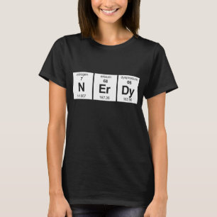 NErDy Periodensystem T-Shirt