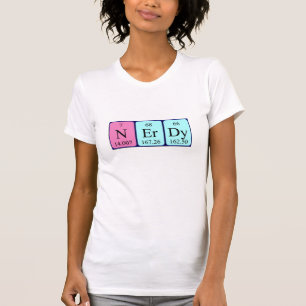 Nerdy Periodenwörterbuch Shirt