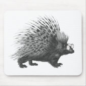 Nerdy Porcupine Mousepad (Vorne)