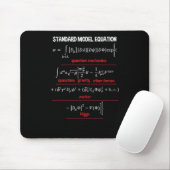 Nerdy Standard Model Equation - Geschenk für Physi Mousepad (Mit Mouse)