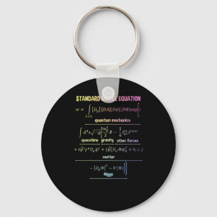 Nerdy Standard Model Equation - Geschenk für Physi Schlüsselanhänger