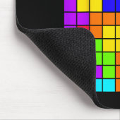 Nerdy Tetrominoes Blockpuzzle Video Game Math Tee Mousepad (Ecke)