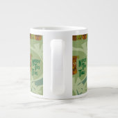 Nerdy Tiki Time Retro Design Jumbo-Tasse (Rückseite)