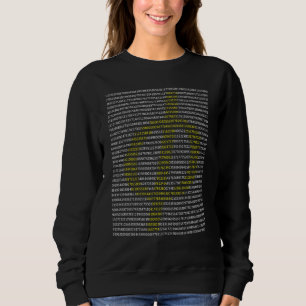 Nerdy Vintage Phi Ziffern Goldener Schnitt Fibonac Sweatshirt