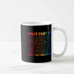 Nerdy Welchen Teil Der Mathematik Verstehst Du Nic Kaffeetasse