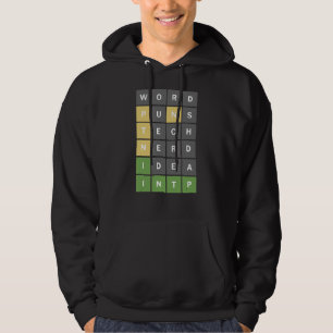 Nerdy Word Puzzle Game für Intp Word-Nerd Hoodie