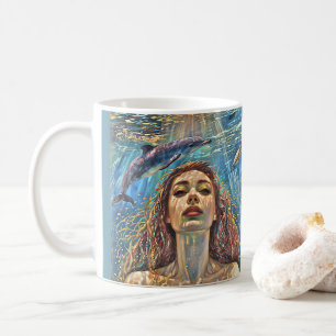"Nerena" unter dem Wasser Kaffeetasse