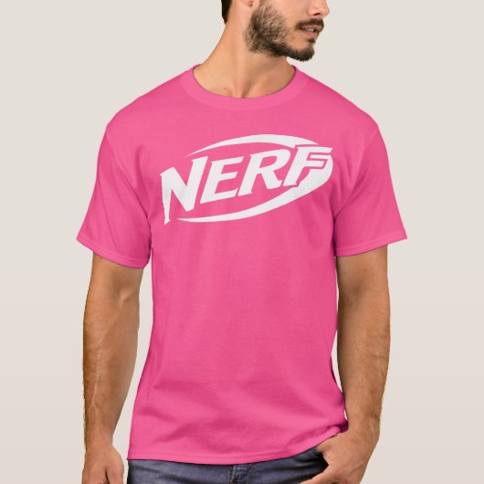 Nerf Simple White Logo T-Shirt (Vorderseite)