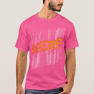 Nerf Stacks Silhouette Nerf Action Logo T-Shirt