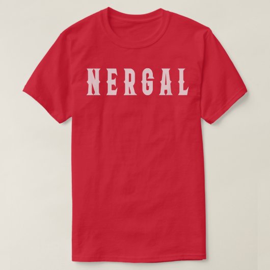 Nergal Costume T-Shirt (Design vorne)