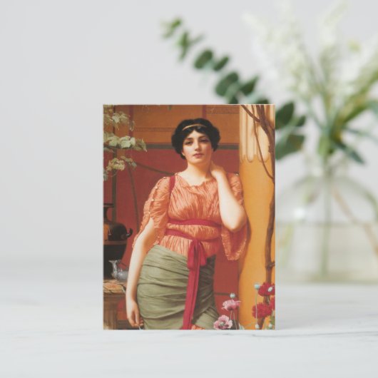 Nerissa Griechische Kunst Postkarte (Stehend Vorderseite)