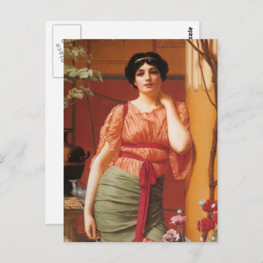 Nerissa Griechische Kunst Postkarte (Vorne/Hinten)