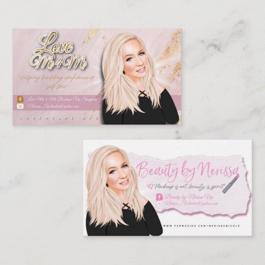 Nerissa Visitenkarten Visitenkarte (Vorne/Hinten)