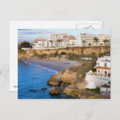 Nerja an der Costa del Sol in Spanien Postkarte (Vorne/Hinten)