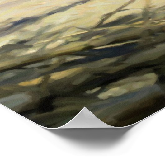 Nerja Beach. Poster (Ecke)