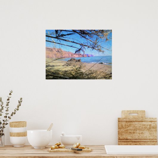 Nerja Beach. Poster (Küche)