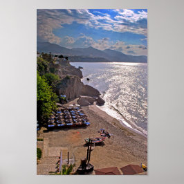 Nerja Calahonda Beach Andalusia Costa del Sol Poster