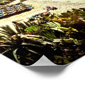 Nerja Calahonda Beach Andalusia Costa del Sol Poster (Ecke)