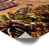 Nerja Calahonda Beach Andalusia Costa del Sol Poster (Ecke)