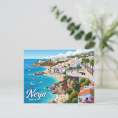 Nerja, Málaga, Andalusien, Spanien Spanien Postkarte (Stehend Vorderseite)