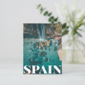 Nerja, Spanien Postkarte (Stehend Vorderseite)