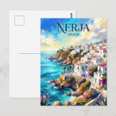 Nerja Spanien Postkarte (Vorne/Hinten)
