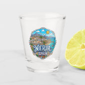 Nerja, Spanien Schnapsglas (Vorderseite)