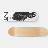 Nerkkotic Trendz grimmige Sensenmann-Plattform Skateboard (Horizontal)