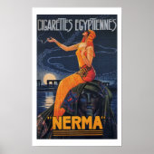 NERMA Cigarettes Egyptiennes Poster (Vorne)