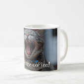 Nermal benötigt seinen Kaffee! Kaffeetasse (VorderseiteRechts)