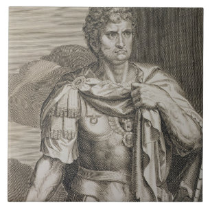 Nero Claudius Caesar Kaiser von ANZEIGE Roms 54-68 Fliese