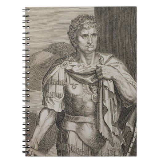 Nero Claudius Caesar Kaiser von ANZEIGE Roms 54-68 Notizblock (Vorderseite)