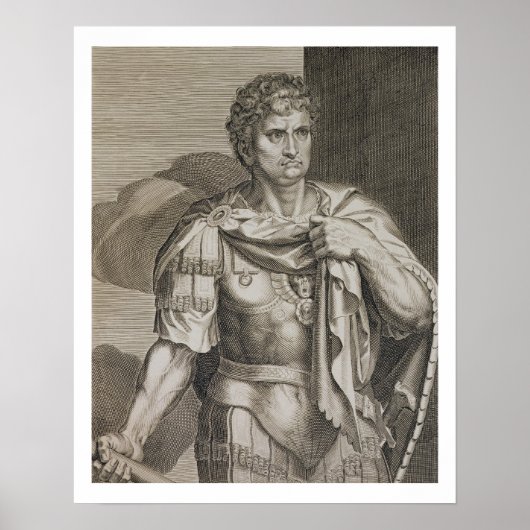 Nero Claudius Caesar Kaiser von Rom 54-68 n.Chr. Poster (Vorne)