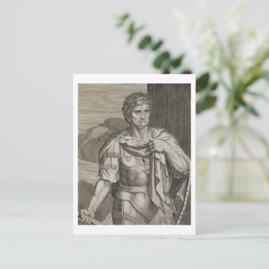 Nero Claudius Caesar Kaiser von Rom 54-68 n.Chr. Postkarte (Stehend Vorderseite)