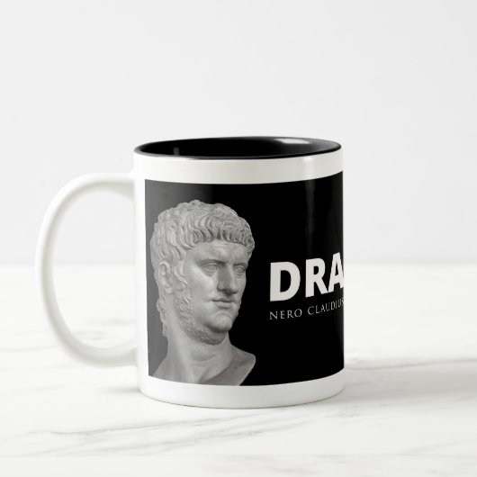 Nero Drama-Königin-Tasse Zweifarbige Tasse (Links)