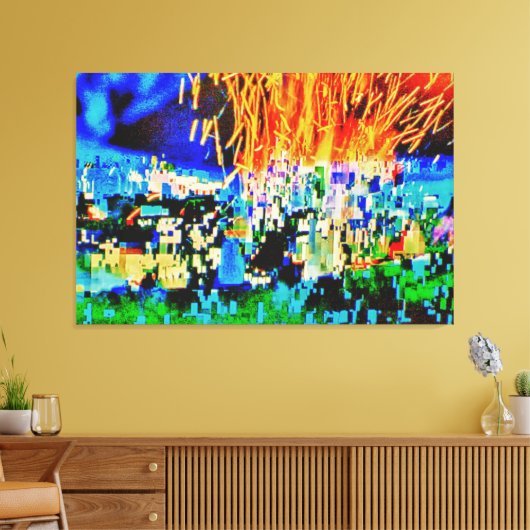 Nero fickte...von Maxwell Kerr Leinwanddruck (Insitu (Wohnzimmer))