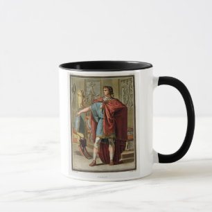 Nero, Kostüm für "Britannicus" durch Jean Racine Tasse