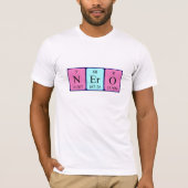 Nero Periodic Table Name Shirt (Vorderseite)
