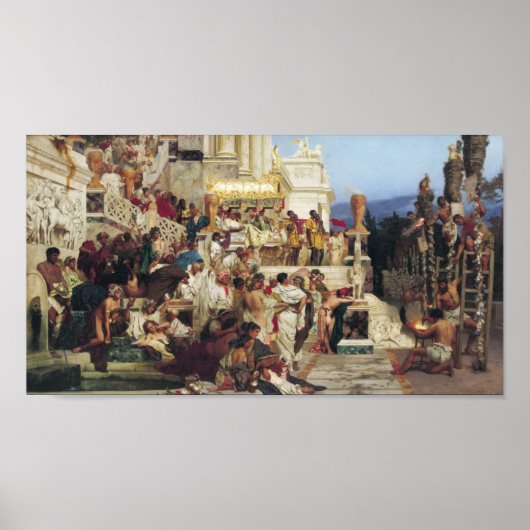 Neros Fackeln Poster (Vorne)