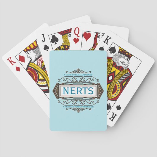 Nert Deck 5 Spielkarten (Rückseite)