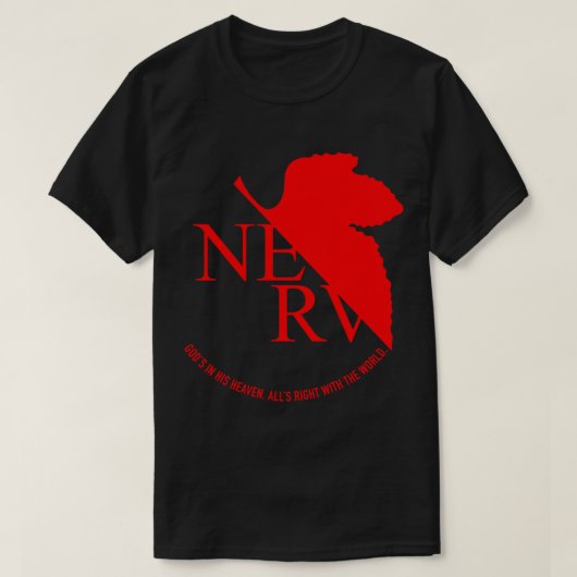 Nerv Logo (Neon Genesis Evangelion) Classic T-Shir T-Shirt (Design vorne)