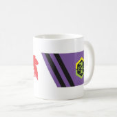NERV Neon Entstehung Evangelion Tribute Kaffeetasse (VorderseiteRechts)