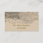 Nerve Zeichnend ausschneiden - Neurologe Visitenkarte (Vorderseite)