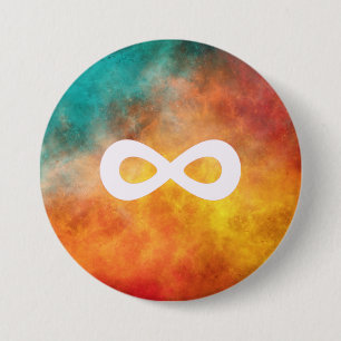 Nerven Galaxie - Neurodiversity Button