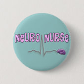 Nerven Krankenschwester-Geschenke Button (Vorderseite)