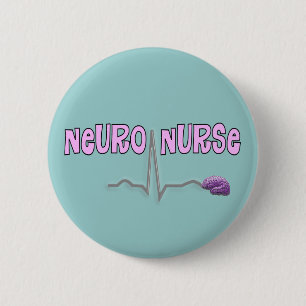 Nerven Krankenschwester-Knopf Button