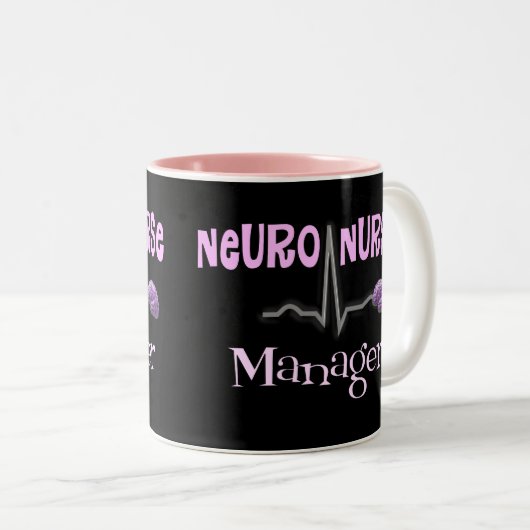 Nerven Krankenschwester-Manager-Geschenke Zweifarbige Tasse (VorderseiteRechts)