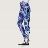 Nervenmuster auf blau leggings (Links)