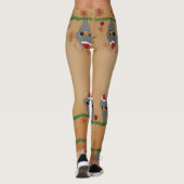 NervenweihnachtsLeggings Leggings (Rückseite)